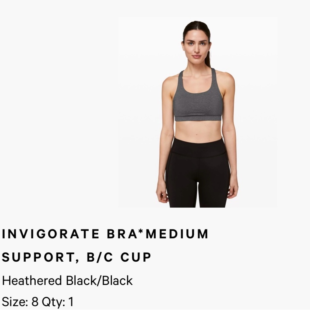 Lululemon Invigorate Bra